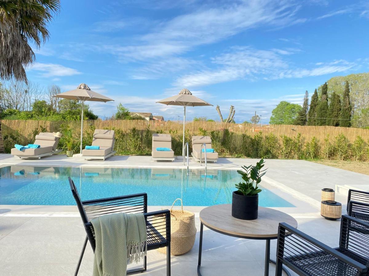 My Corfu Luxury Villa With Private Pool Сидари Екстериор снимка