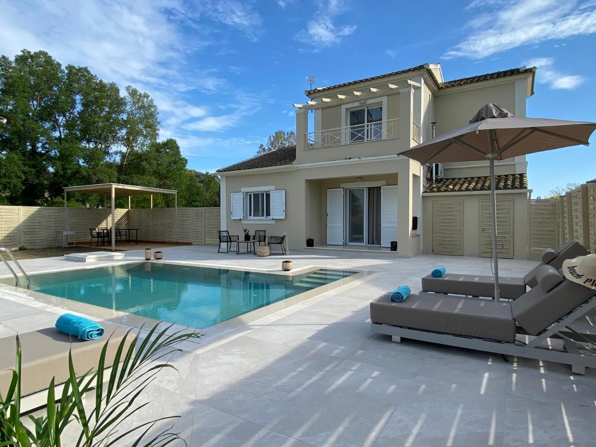 My Corfu Luxury Villa With Private Pool Сидари Екстериор снимка