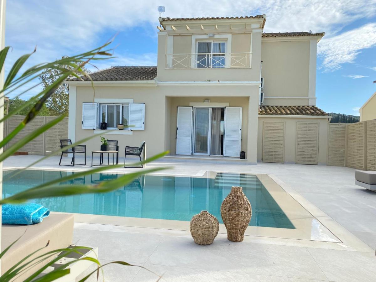 My Corfu Luxury Villa With Private Pool Сидари Екстериор снимка
