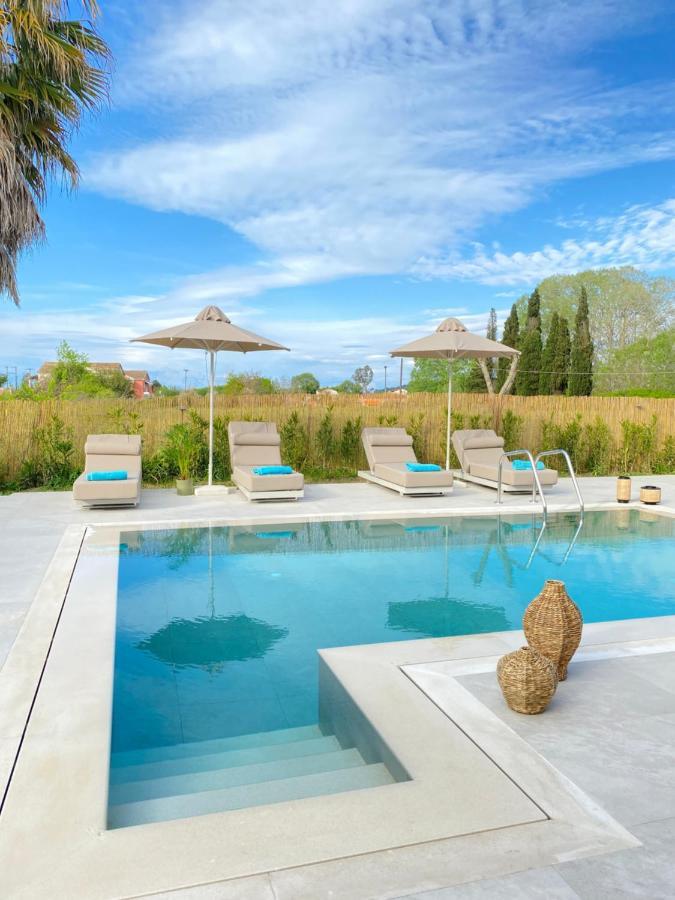 My Corfu Luxury Villa With Private Pool Сидари Екстериор снимка