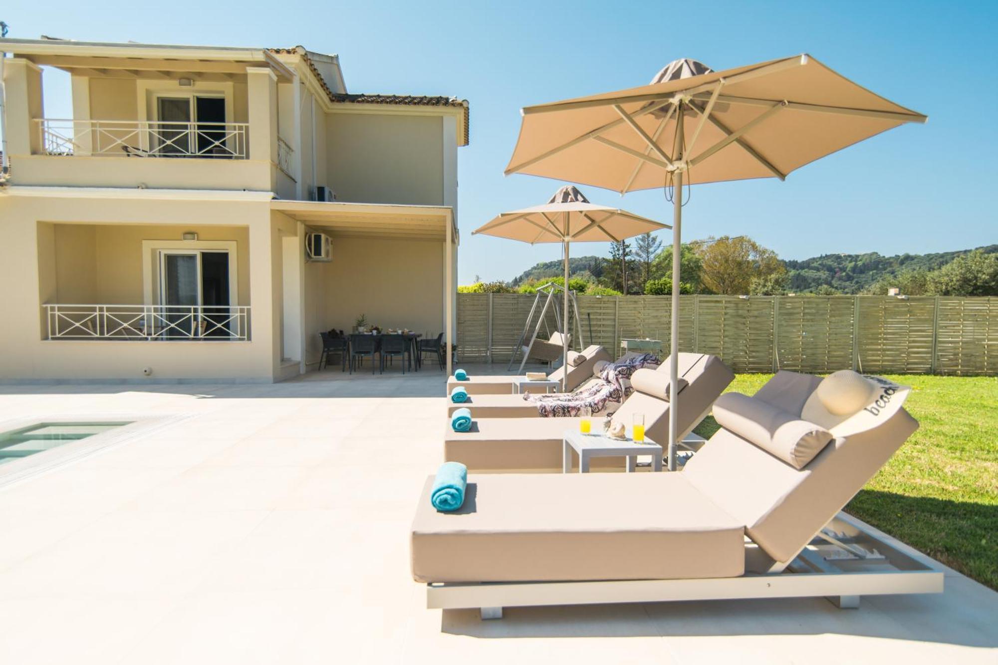 My Corfu Luxury Villa With Private Pool Сидари Екстериор снимка