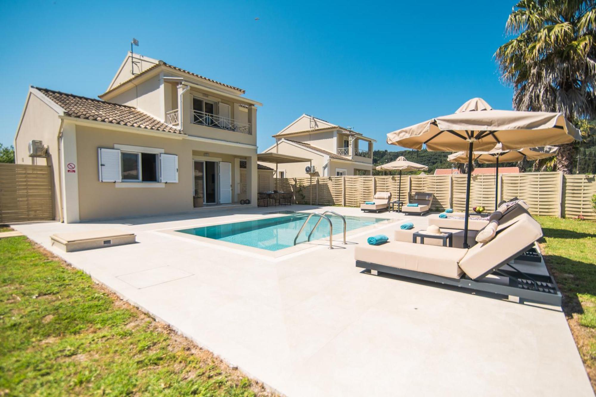 My Corfu Luxury Villa With Private Pool Сидари Екстериор снимка