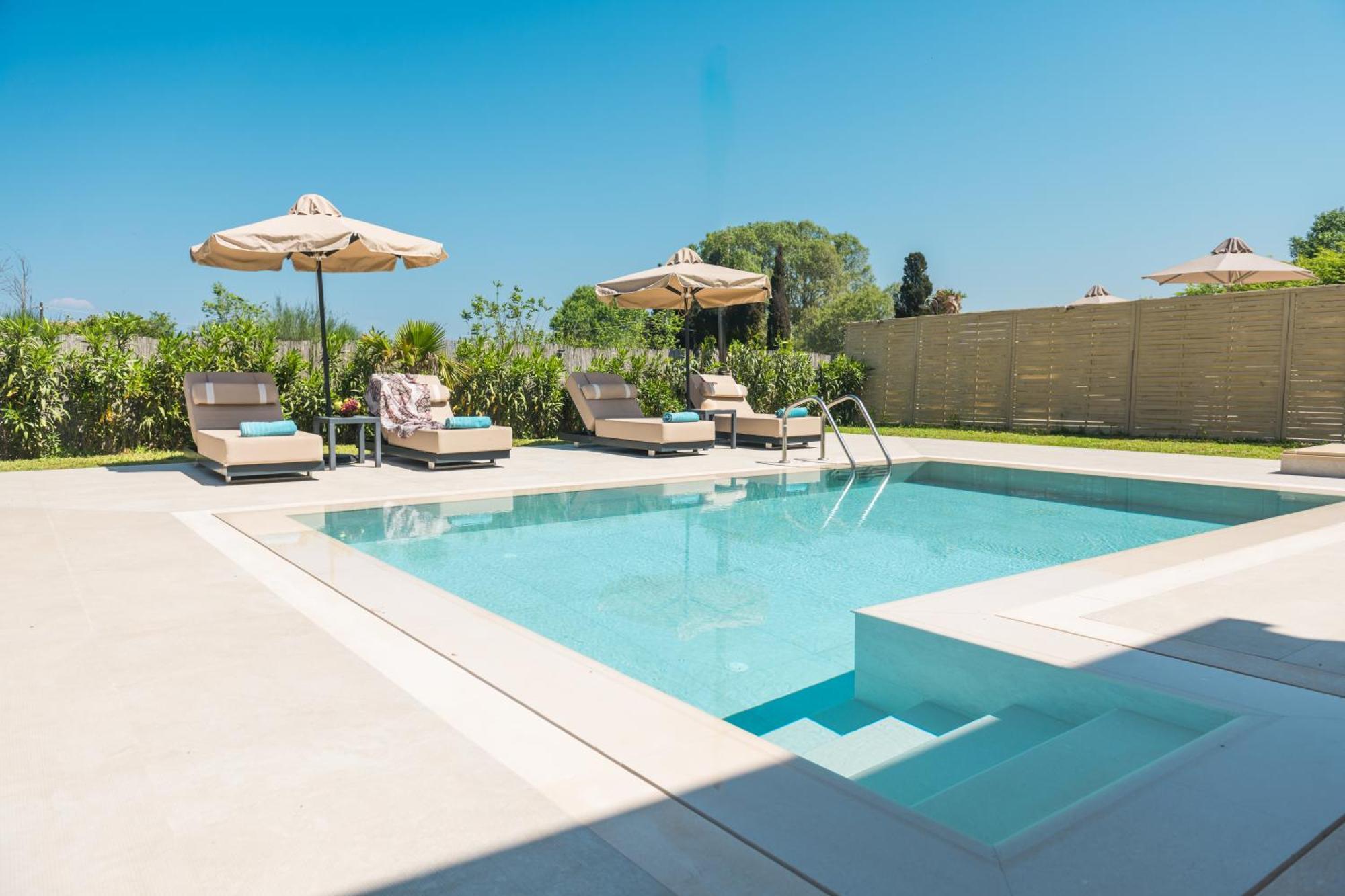 My Corfu Luxury Villa With Private Pool Сидари Екстериор снимка