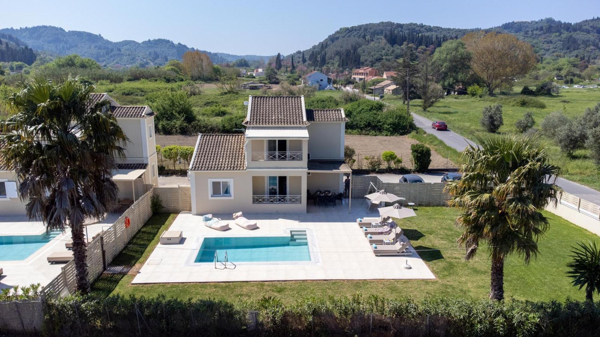My Corfu Luxury Villa With Private Pool Сидари Екстериор снимка