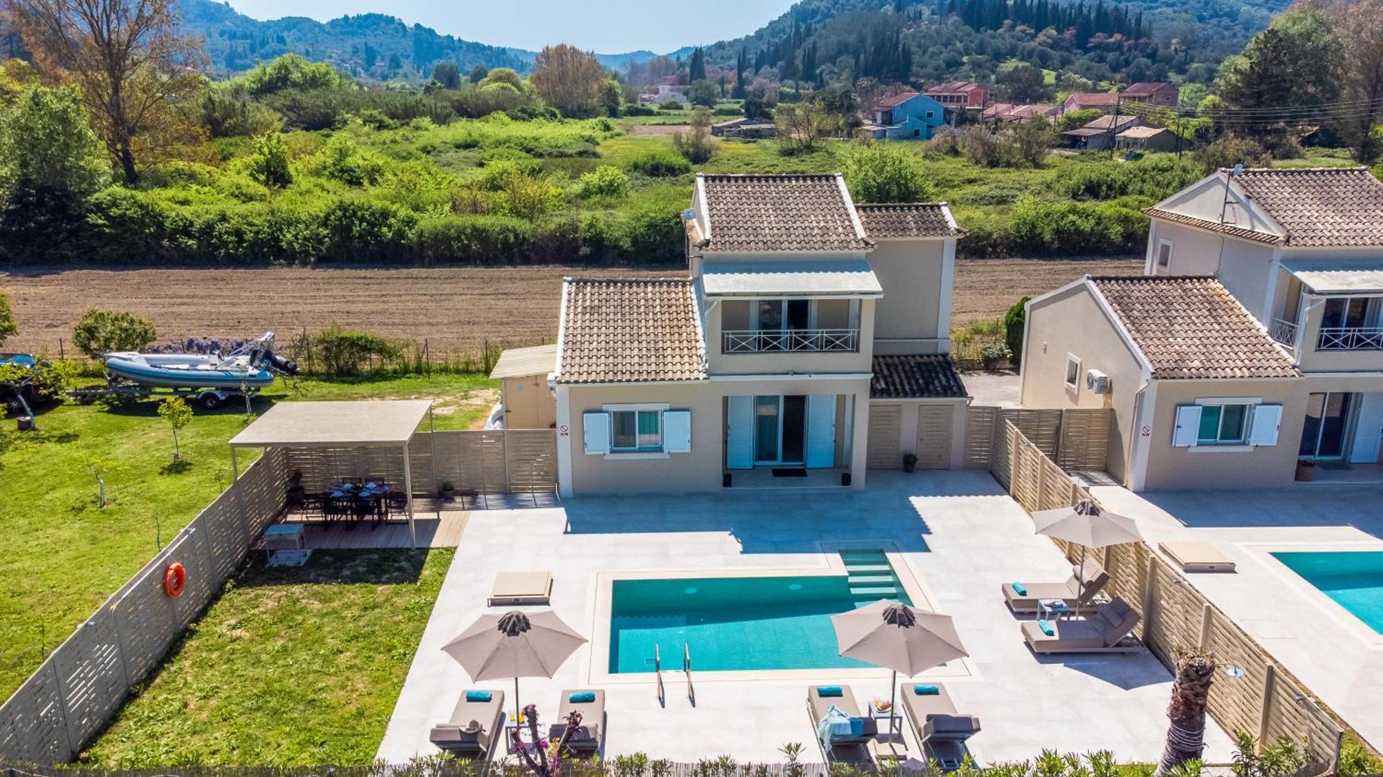 My Corfu Luxury Villa With Private Pool Сидари Екстериор снимка
