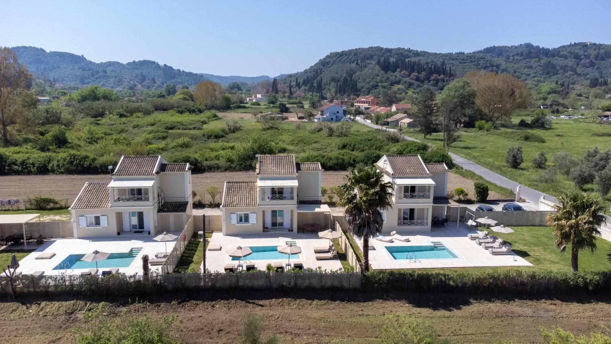 My Corfu Luxury Villa With Private Pool Сидари Екстериор снимка